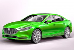 Mazda 6 (2018) - Изготовление лекала (выкройка) на авто